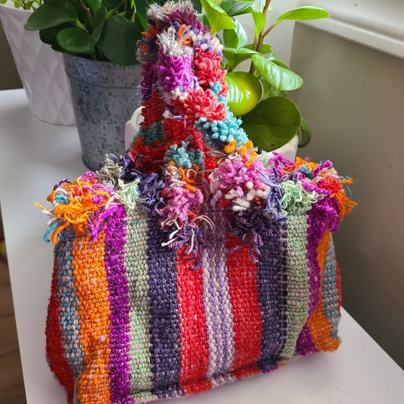 Handmade small handbag - Picture 3 of 5